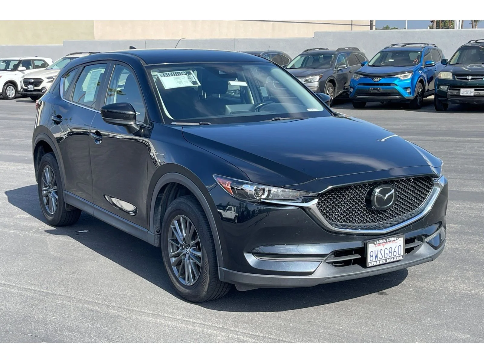 Used 2021 Jet Black Mica Mazda Sport image 9
