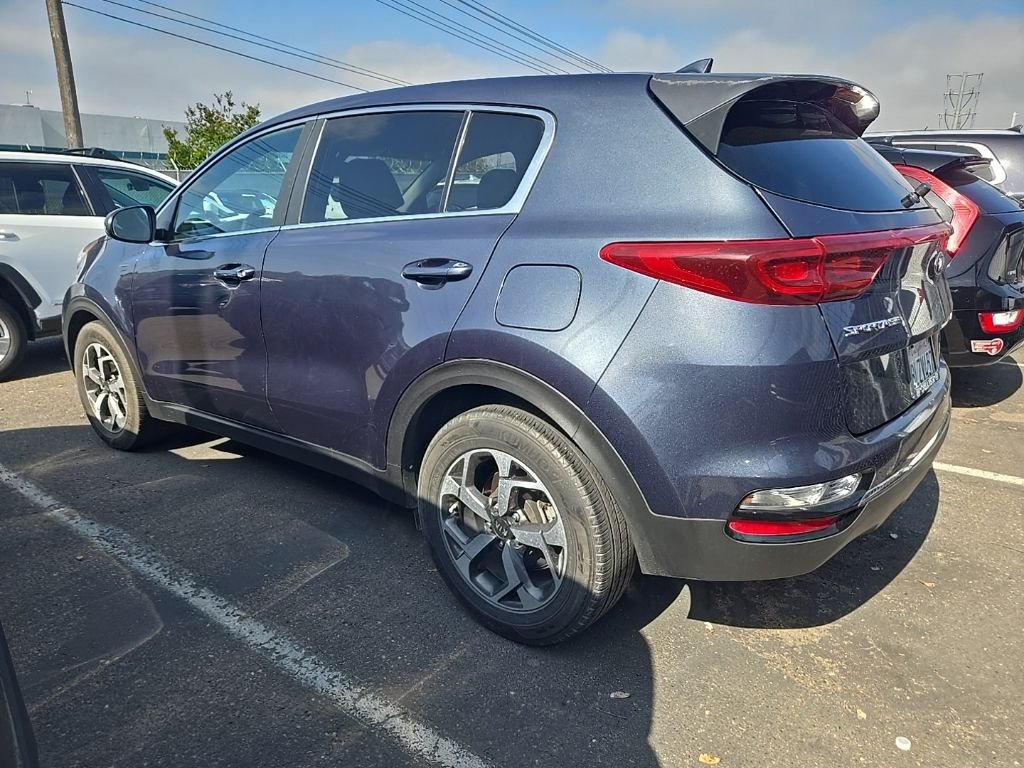 Used 2020 Blue Kia LX image 6