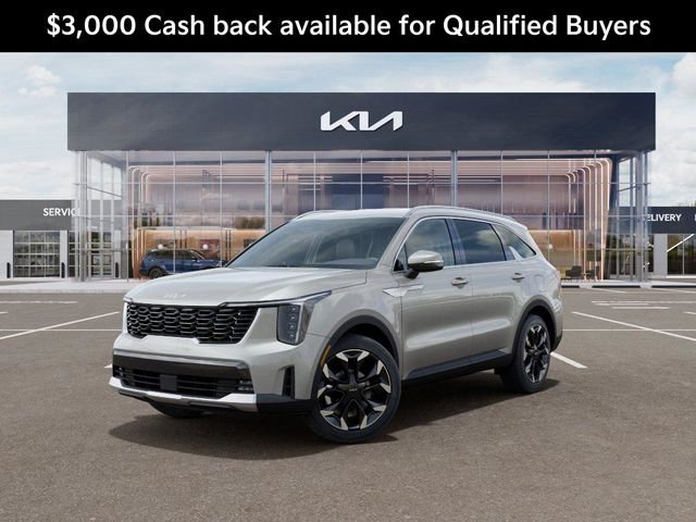 New 2026 Ivory Silver Kia EX image 1