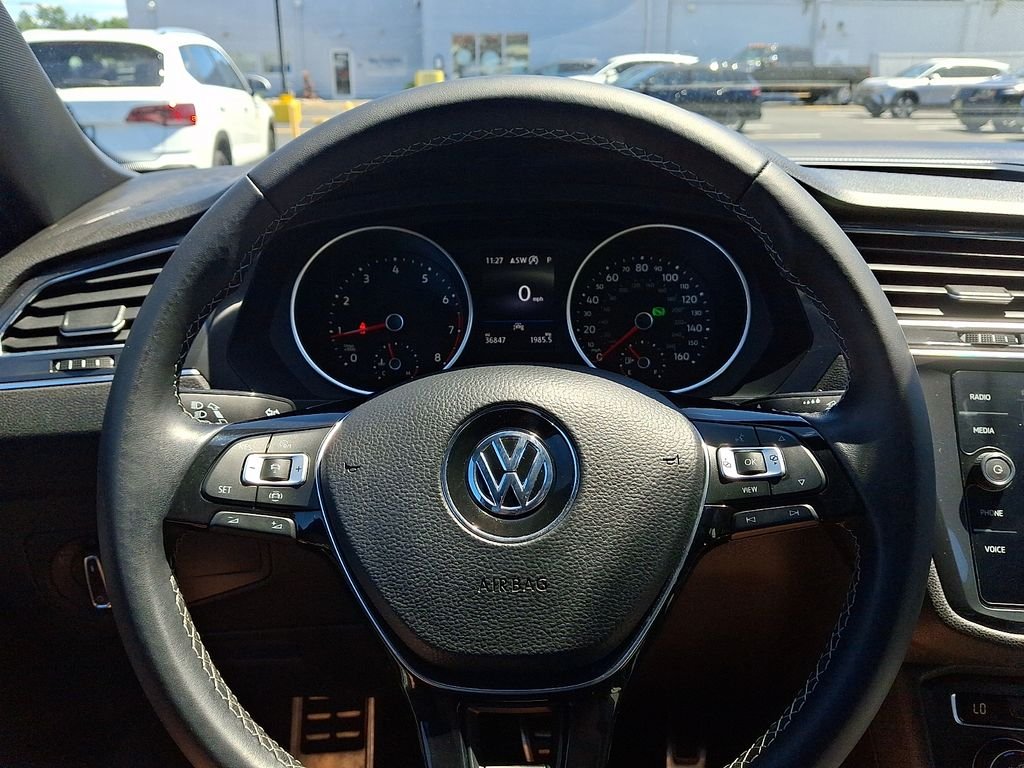 Certified Used 2021 White Volkswagen 2.0T SE R-Line Black image 20