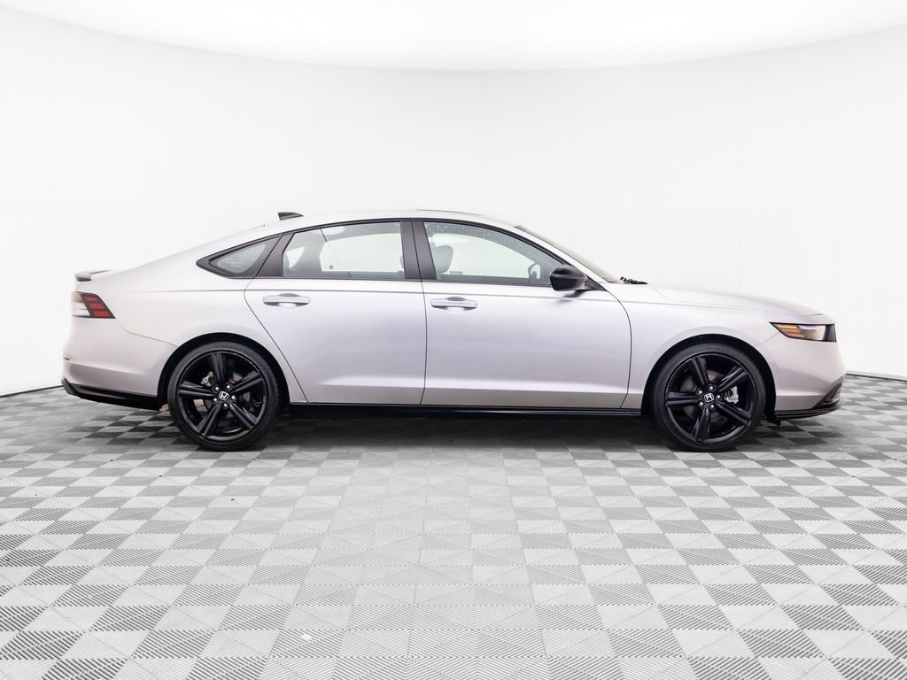 Certified Used 2024 Solar Silver Metallic Honda HYBRID SPORT-L image 8