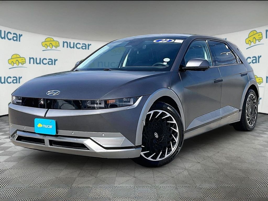 Used 2022 Gray Hyundai Limited image 3