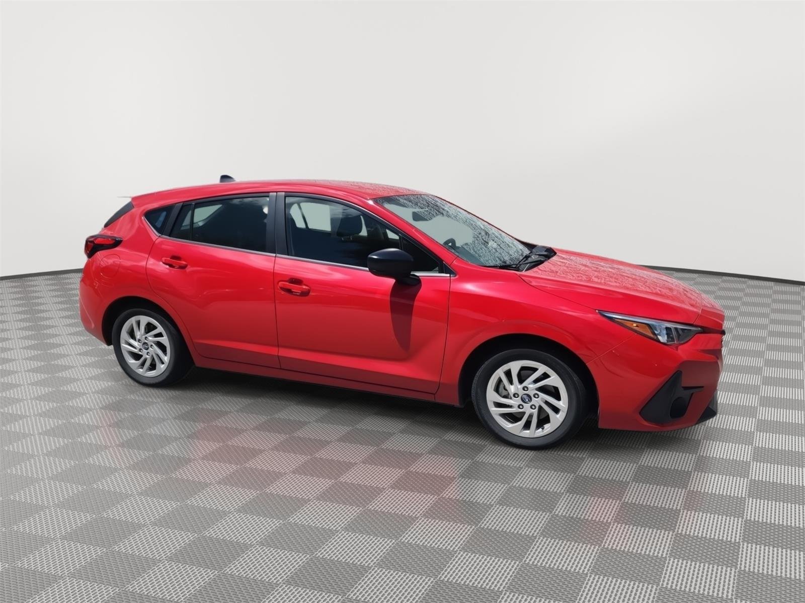 Certified Used 2024 Pure Red Subaru Base image 3