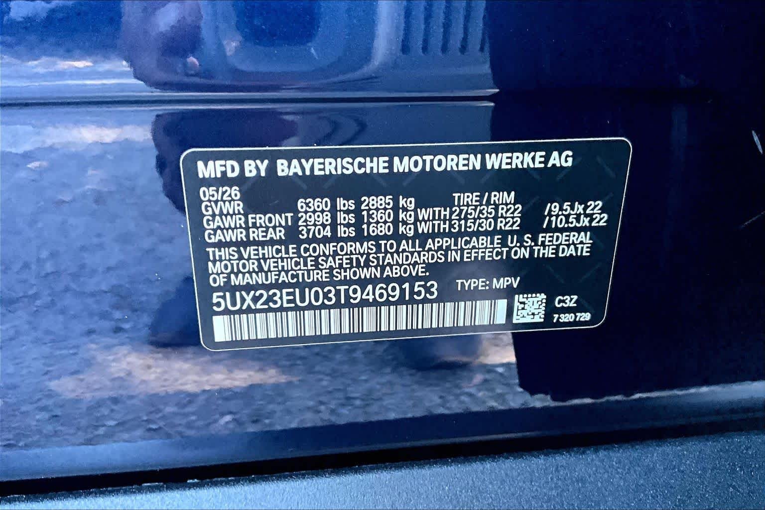 New 2026 Tanzanite Blue II Metallic BMW xDrive40i image 19