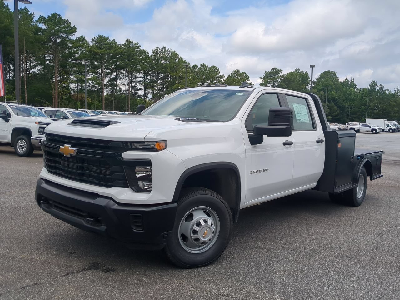 New 2026 Summit White Chevrolet Work Truck image 1