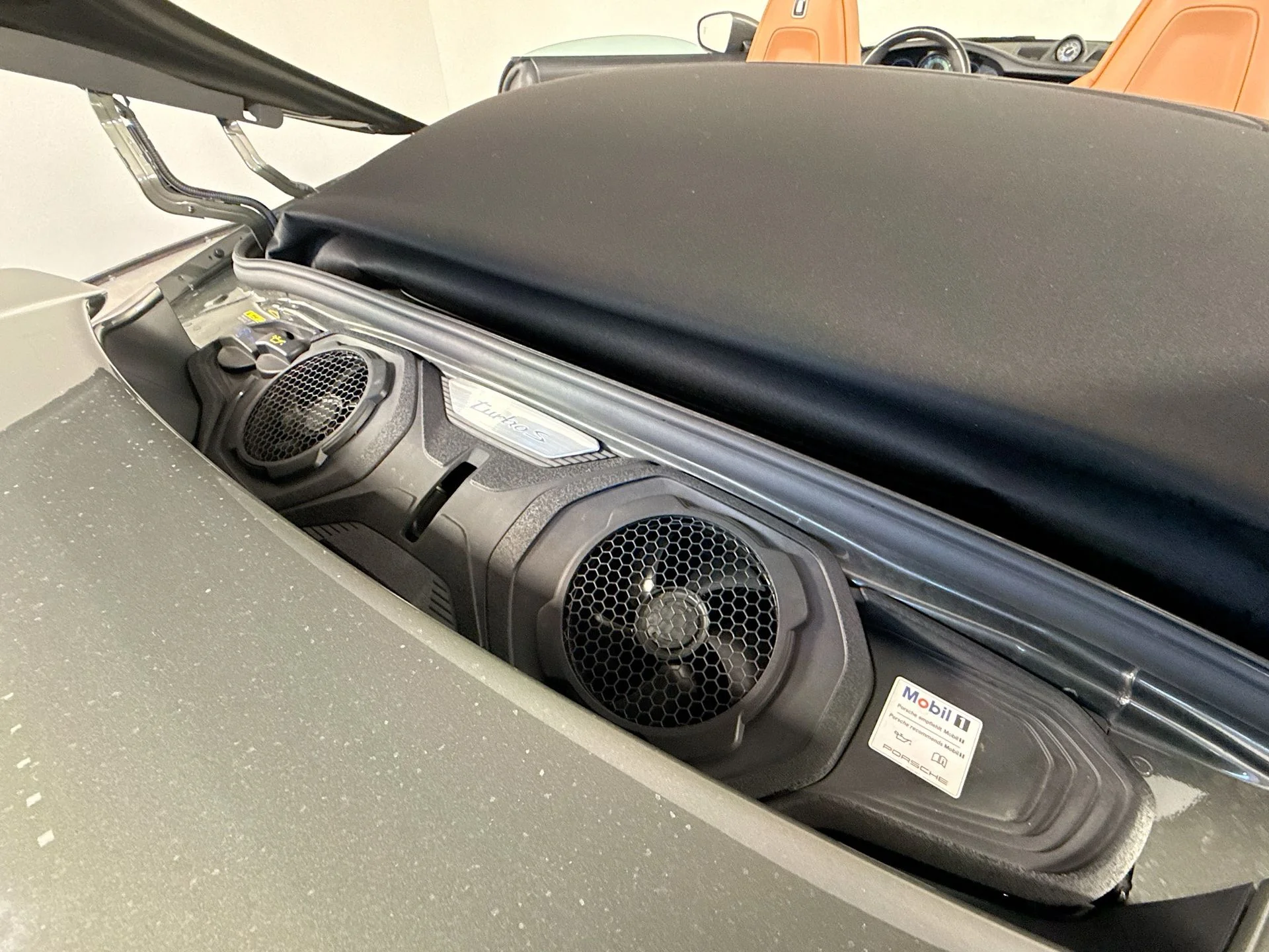 Used 2024 Aventurine Green Metallic Porsche Turbo S image 27