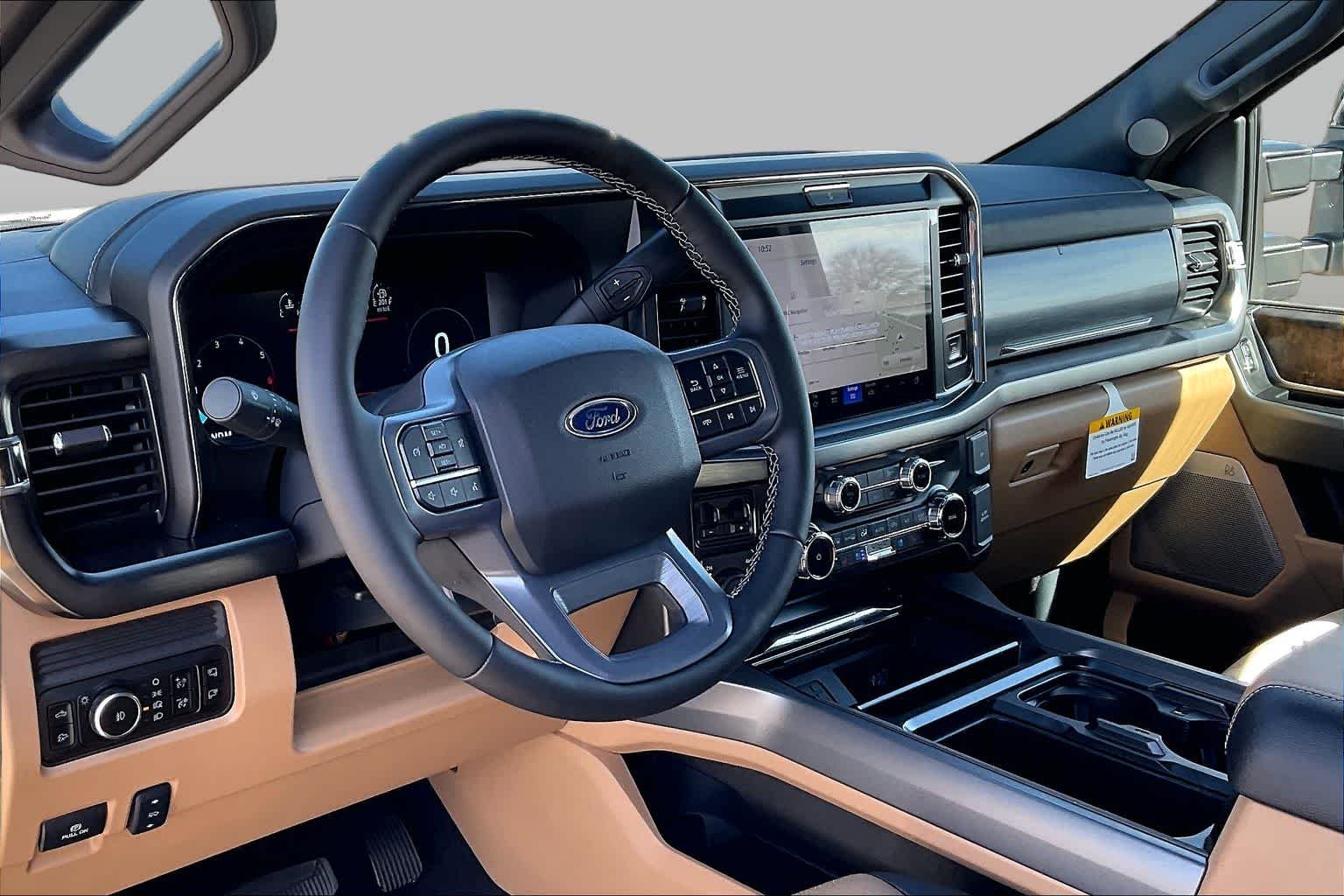 New 2026 Star White Metallic Tri-Coat Ford F-250® Lariat® image 8