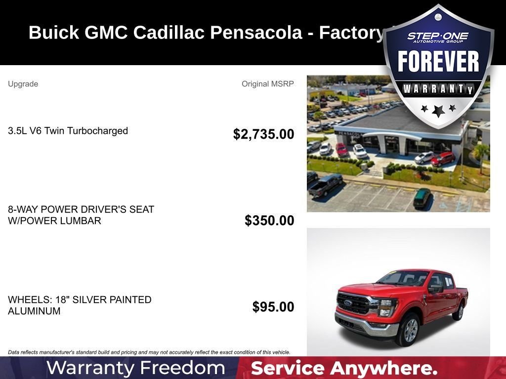 Used 2023 Red Ford XLT image 5