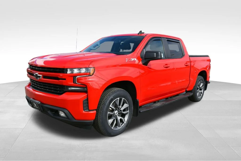 Used 2021 Chevrolet Silverado 1500 RST with VIN 3GCUYEED4MG223954 for sale in North Branch, Minnesota