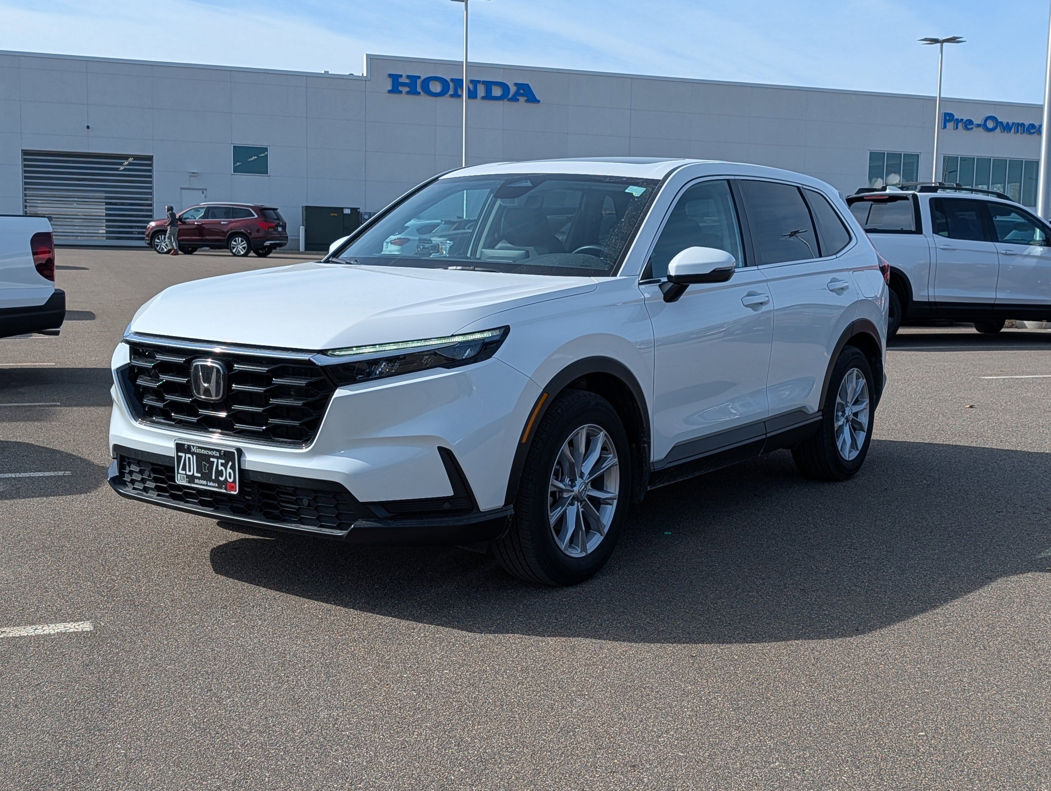 Used 2025 Honda CR-V EX-L with VIN 2HKRS4H78SH400033 for sale in Waite Park, Minnesota