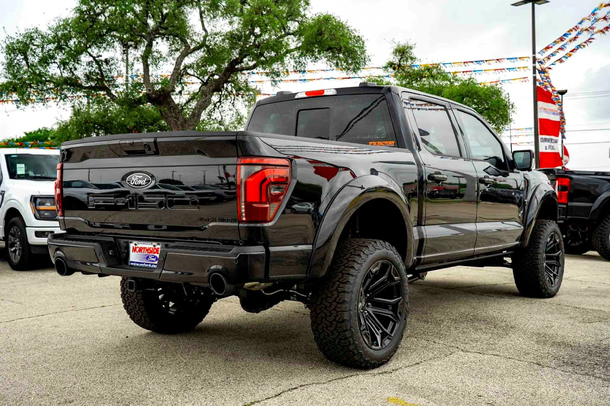 New 2026 Agate Black Metallic Ford LARIAT Black Widow image 4