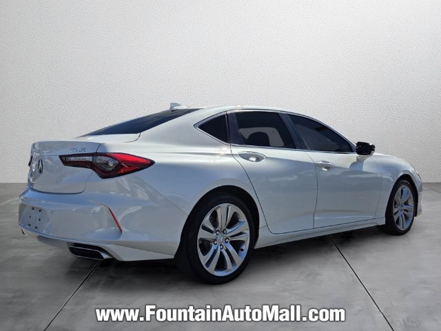 Used 2023 Platinum White Pearl Acura TECH image 27