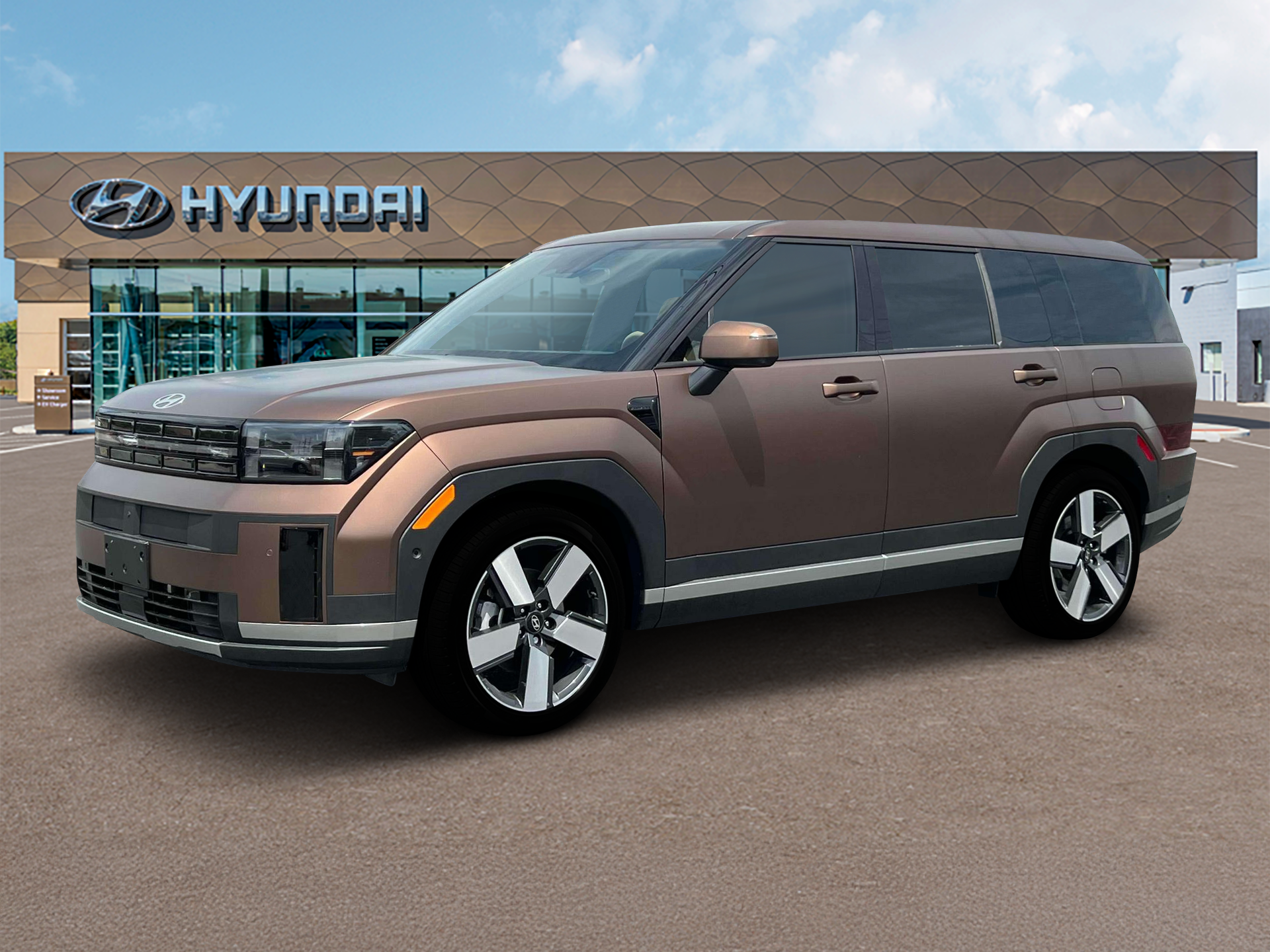 New 2024 Brown Hyundai Limited AWD image 2