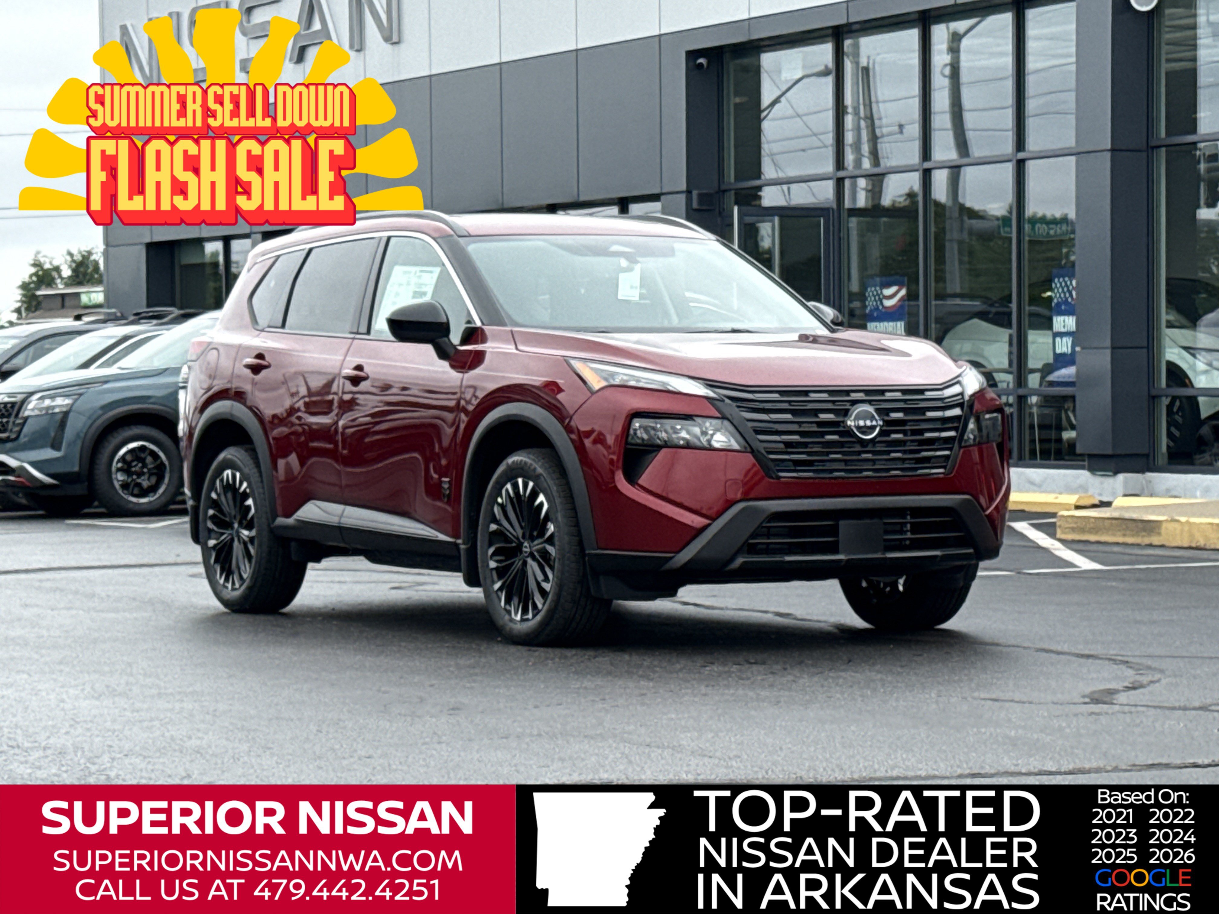 New 2026 Scarlet Ember Tintcoat Nissan Dark Armor AWD image 1