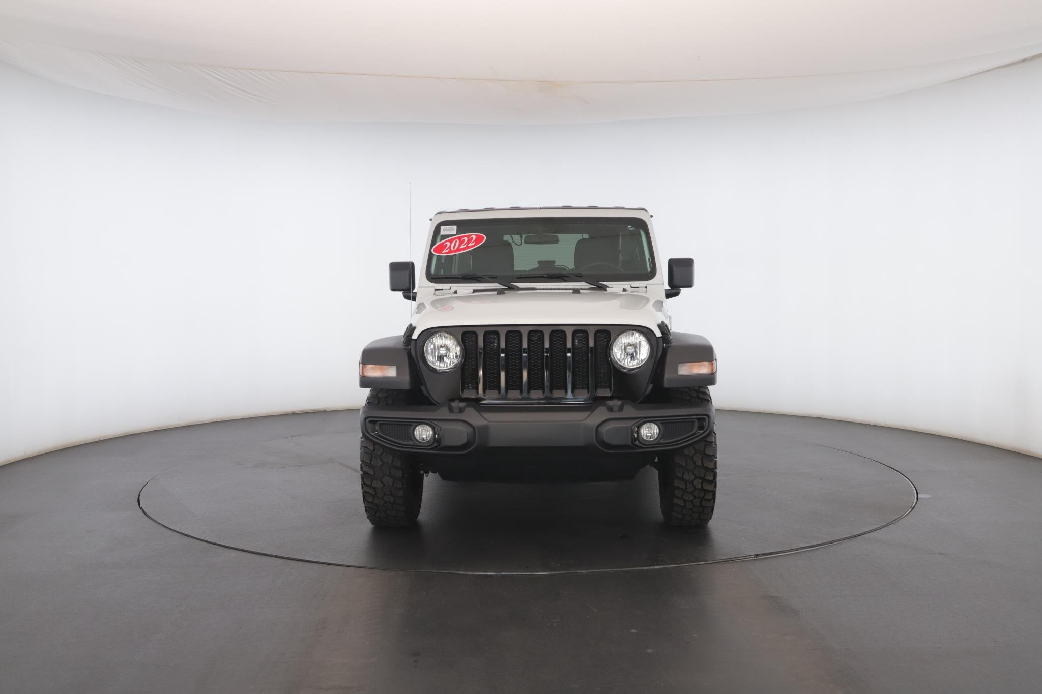 Used 2022 Bright White Clearcoat Jeep Unlimited Willys Sport 4x4 image 21
