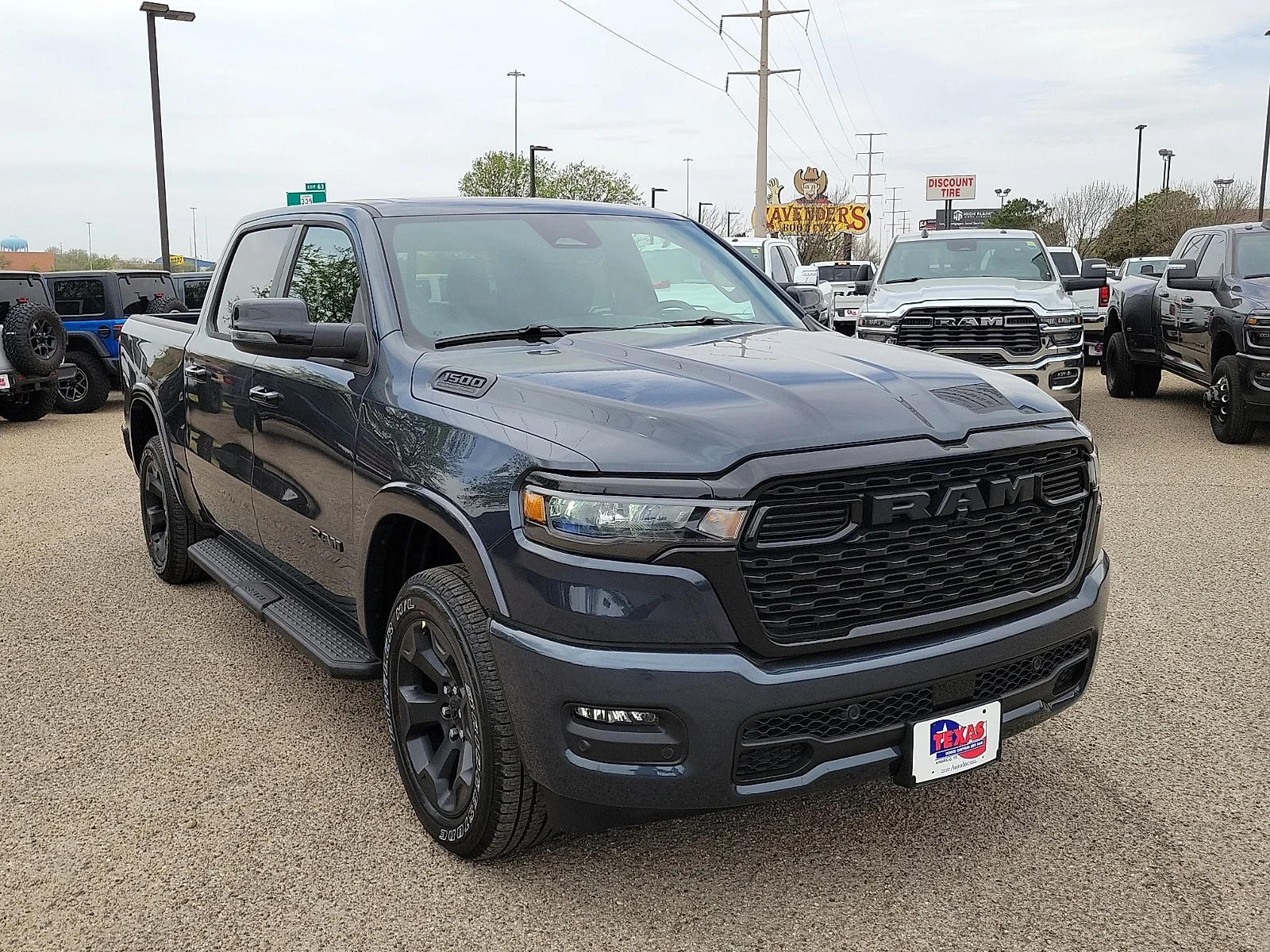 New 2026 PCG Forged Blue Ram LONE STAR CREW CAB 4X4 5
