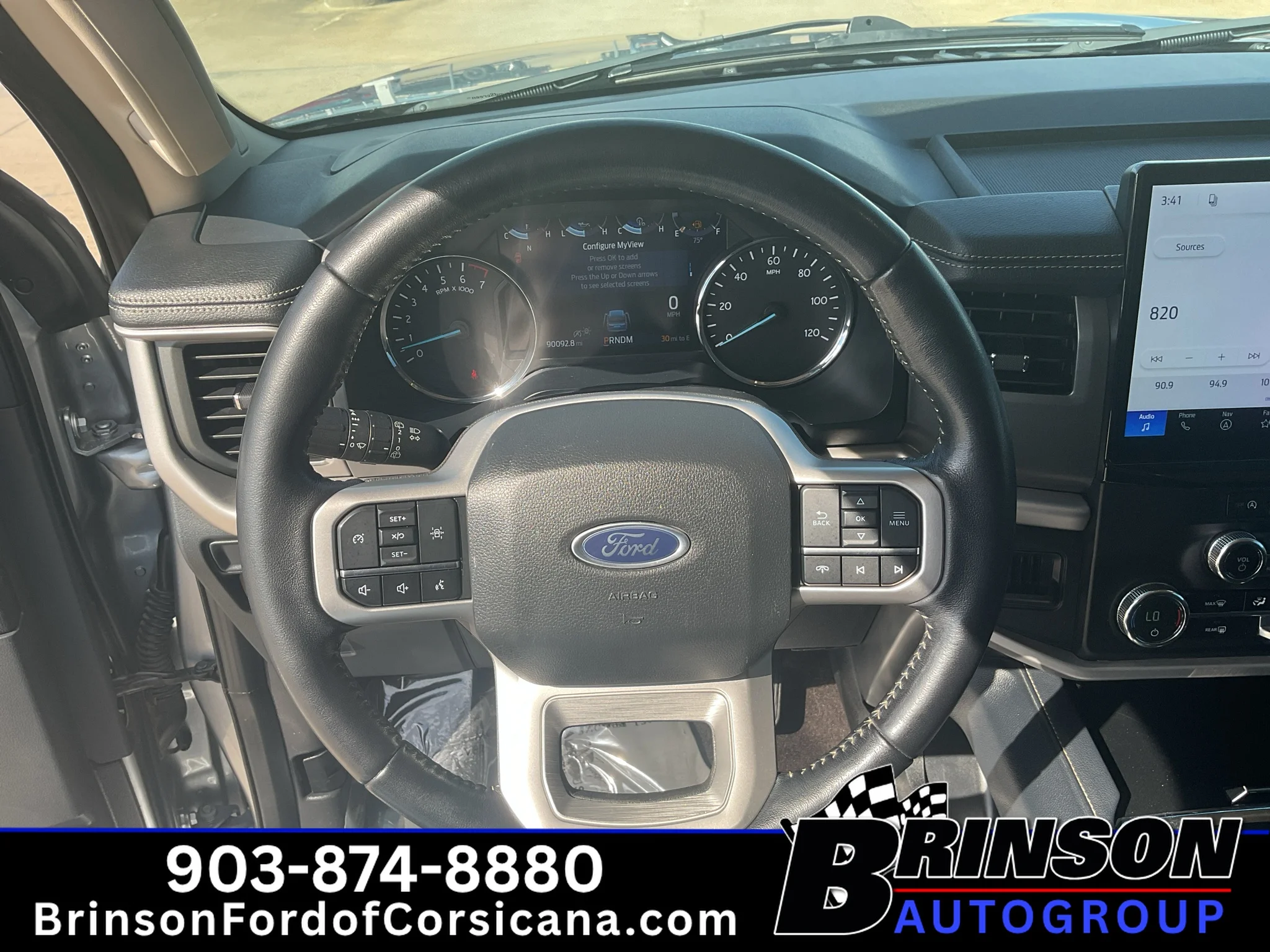 Used 2023 Iconic Silver Metallic Ford XLT image 34