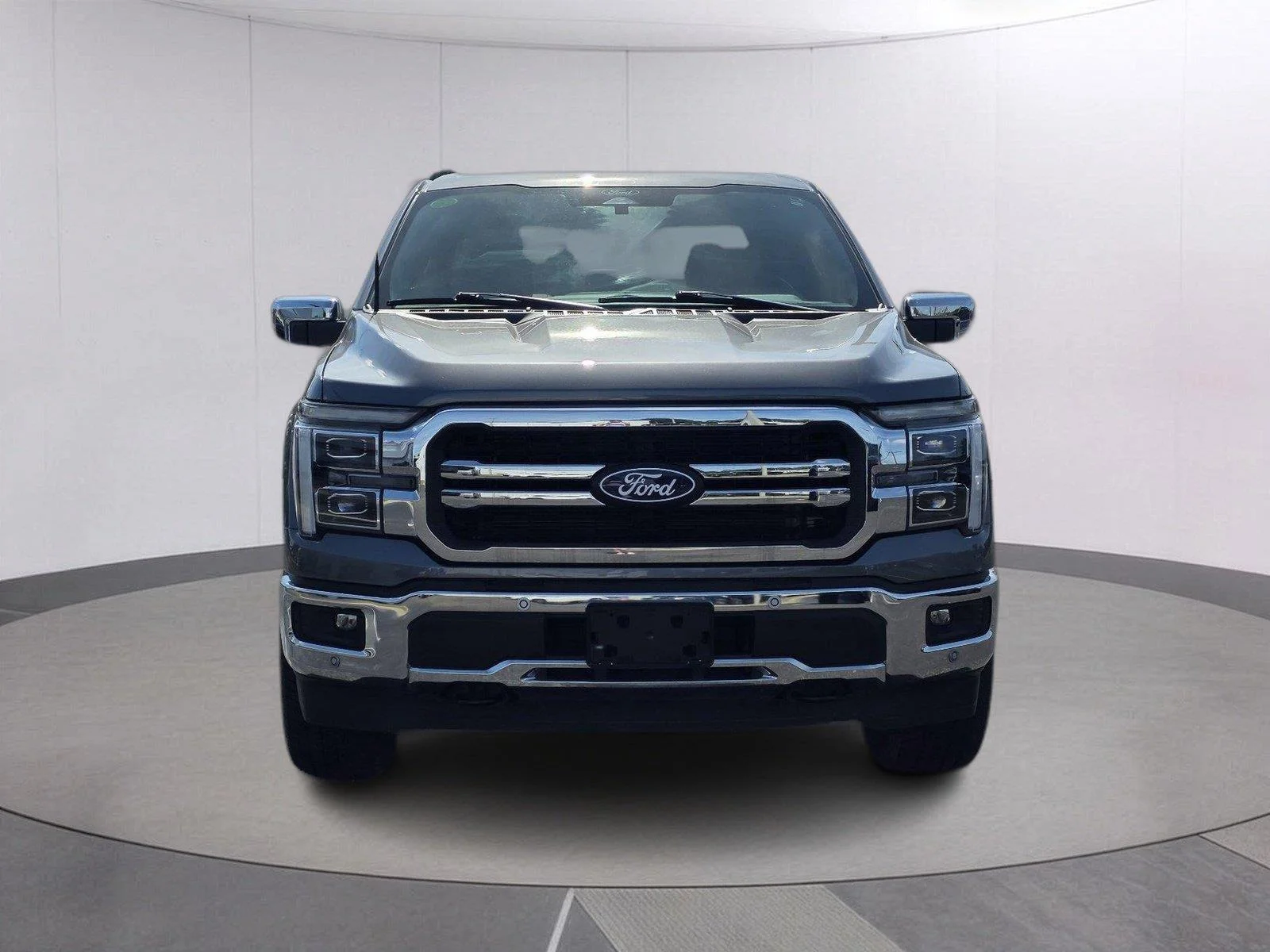 Used 2025 Carbonized Gray Ford LARIAT image 2
