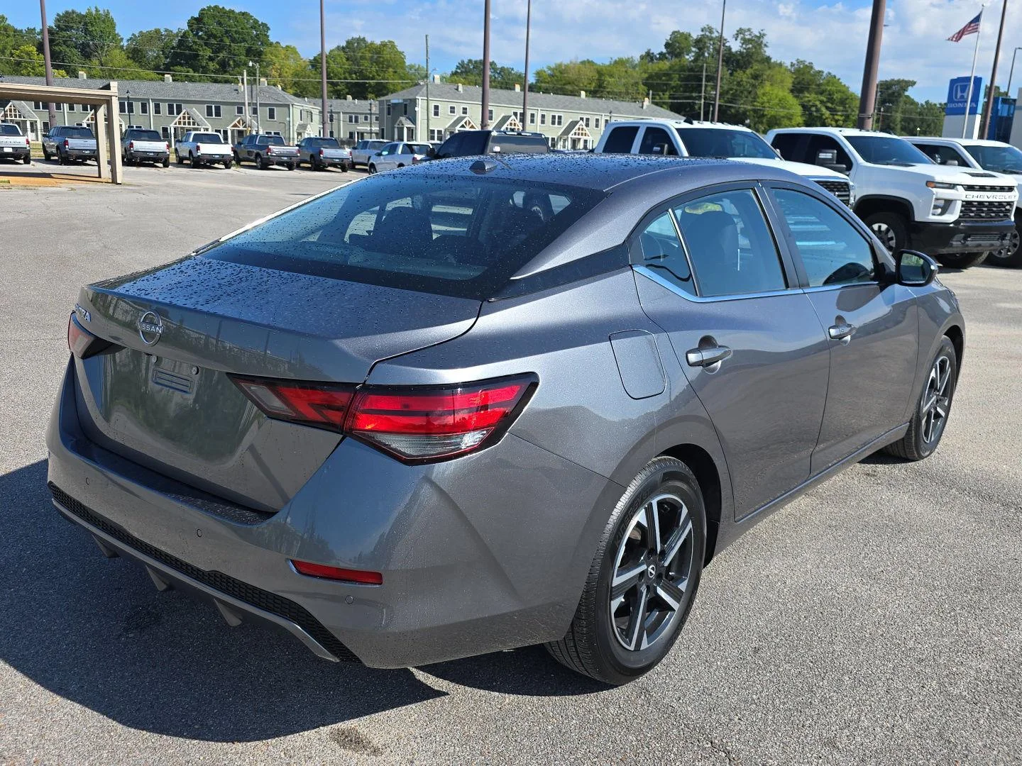 Used 2025 Gun Metallic Nissan SV image 3