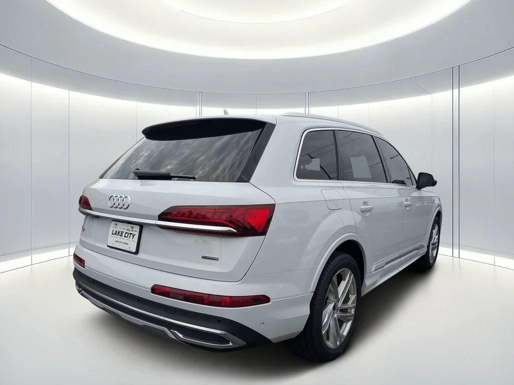 Certified Used 2022 White Audi 55 Premium Plus image 4