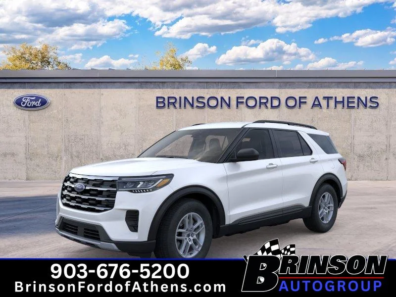 New 2026 Star White Metallic Tri-Coat Ford Active image 1
