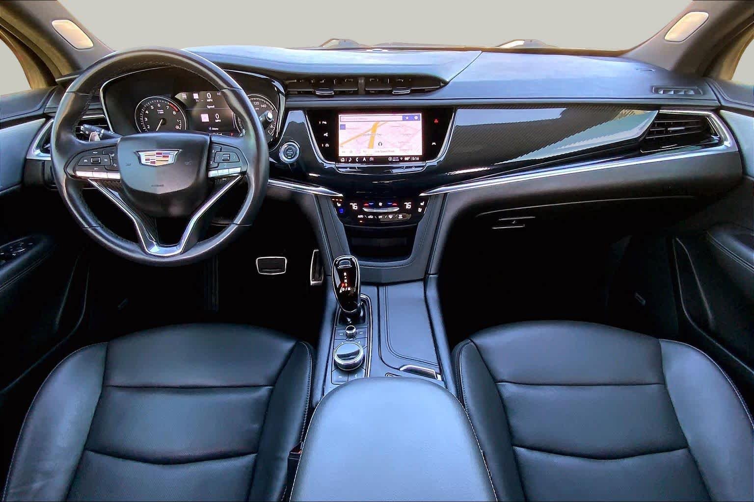 Used 2024 Emerald Lake Metallic Cadillac AWD Sport image 16