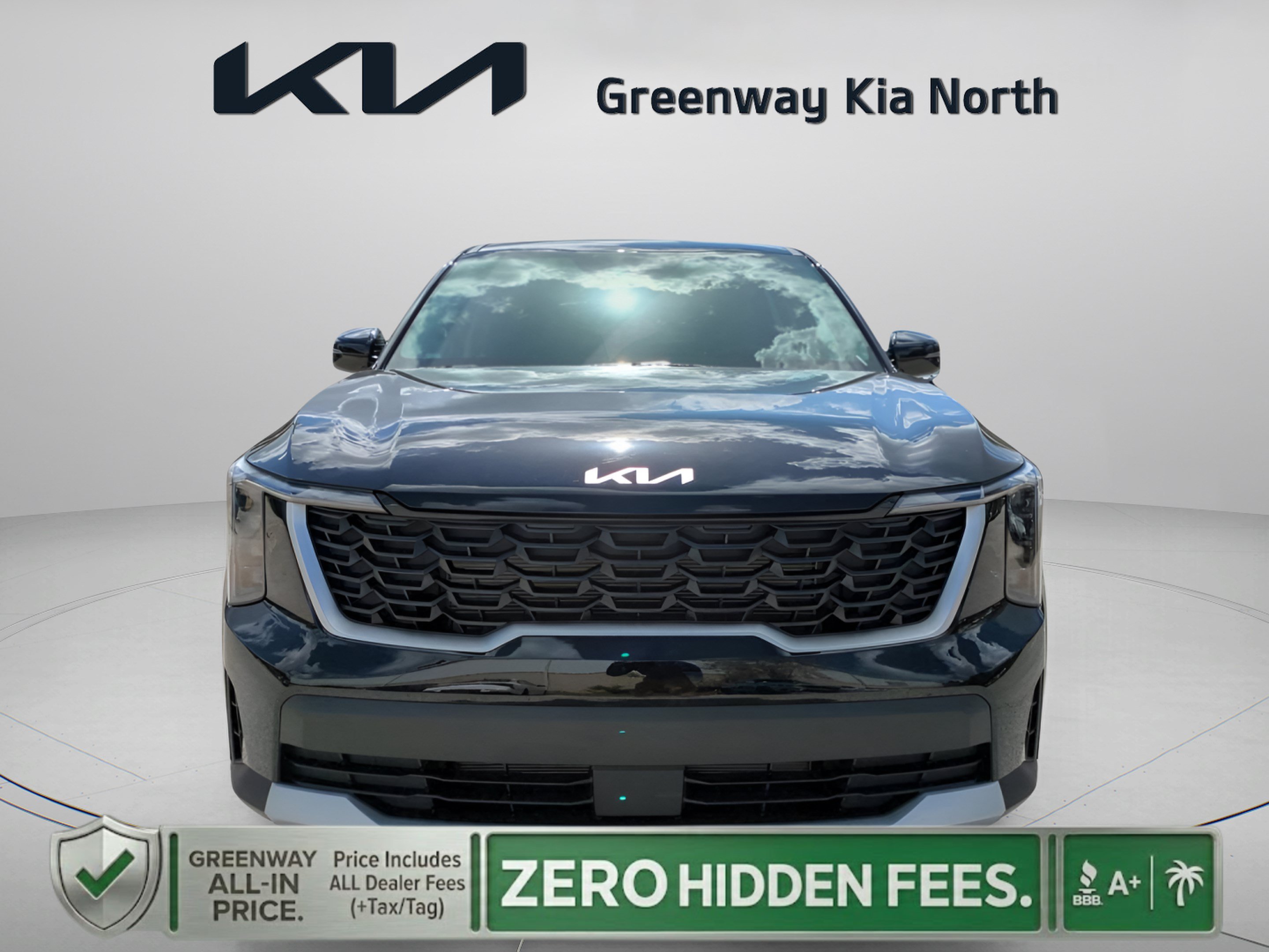 New 2026 Ebony Black Kia LX image 2