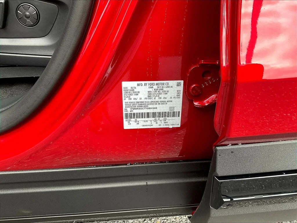 New 2026 Rapid Red Metallic Tinted Clearcoat Ford ST image 8