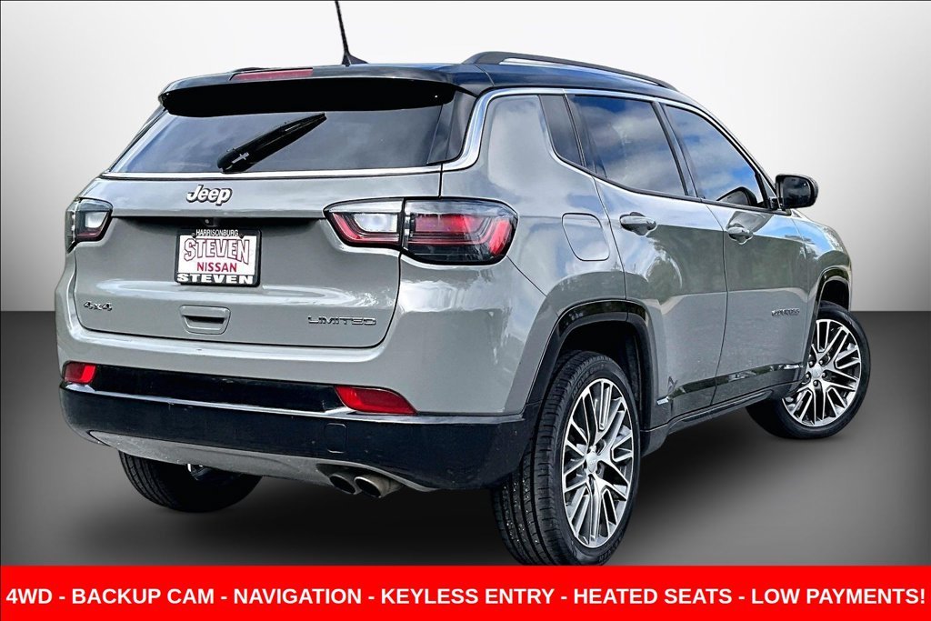 Used 2022 Gray Jeep Limited image 6