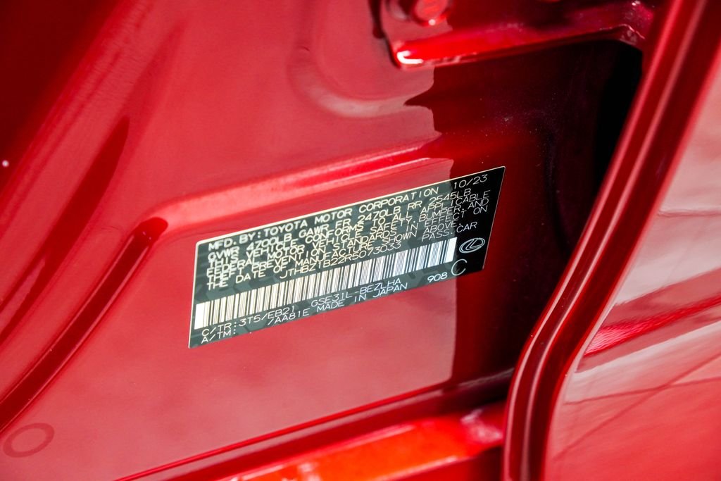 Used 2024 Red Lexus 350 F SPORT Design image 46