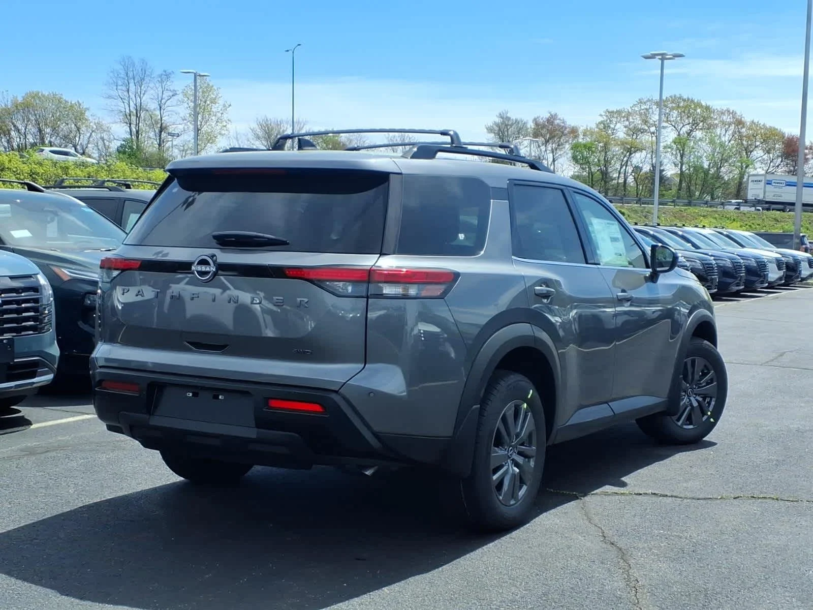 New 2026 Gun Metallic Nissan SV image 3