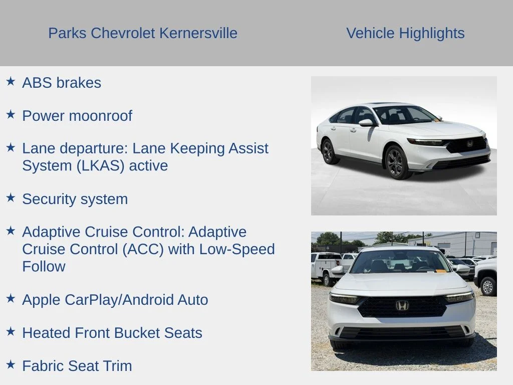 Used 2023 White Honda EX image 10