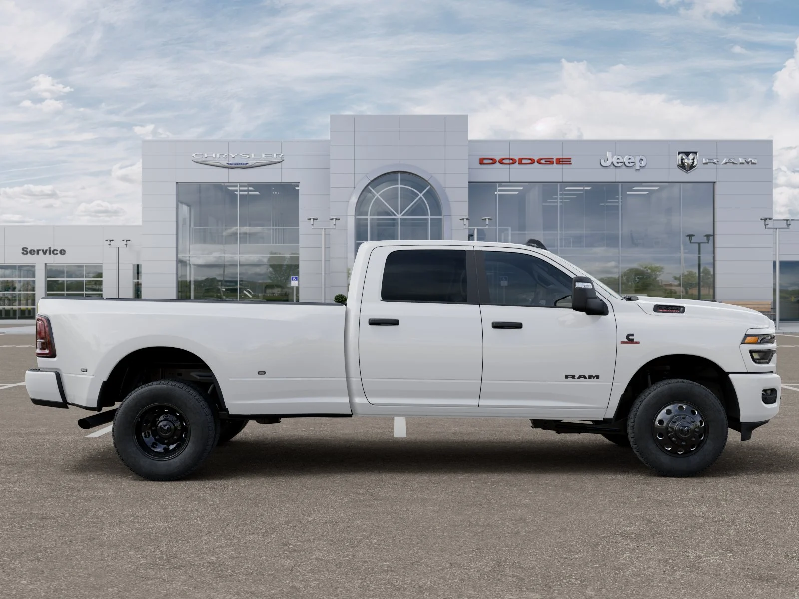 New 2026 Bright White Clear-Coat Exterior Paint RAM Big Horn image 49