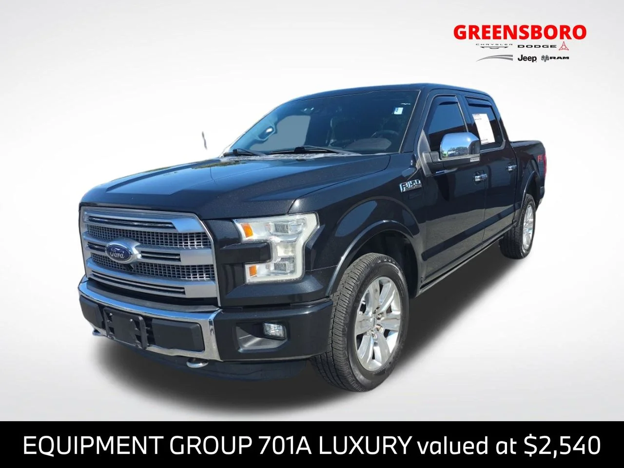 Used 2015 Black Ford Platinum image 1