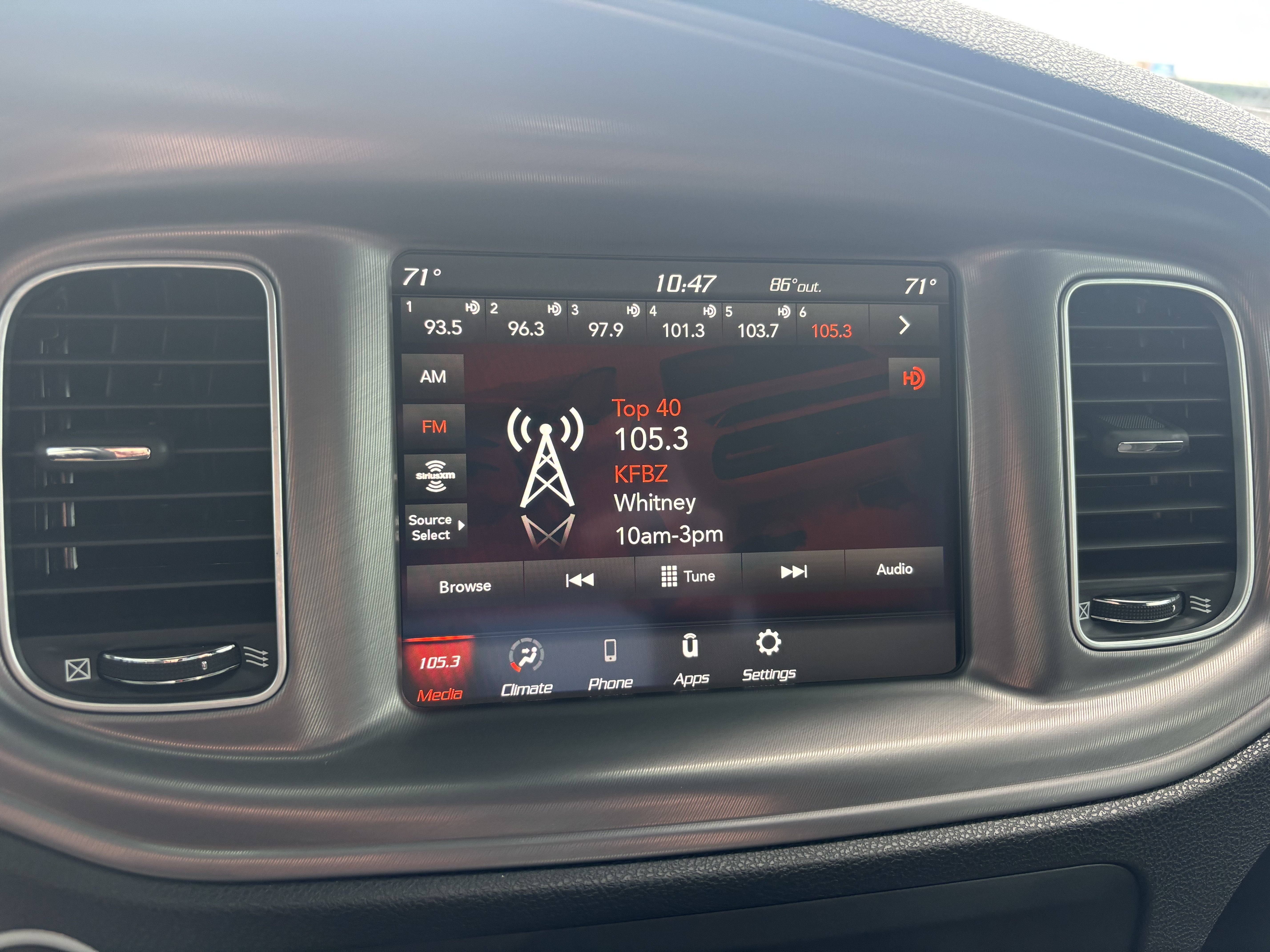 Used 2023 Octane Red Pearlcoat Dodge SXT image 12