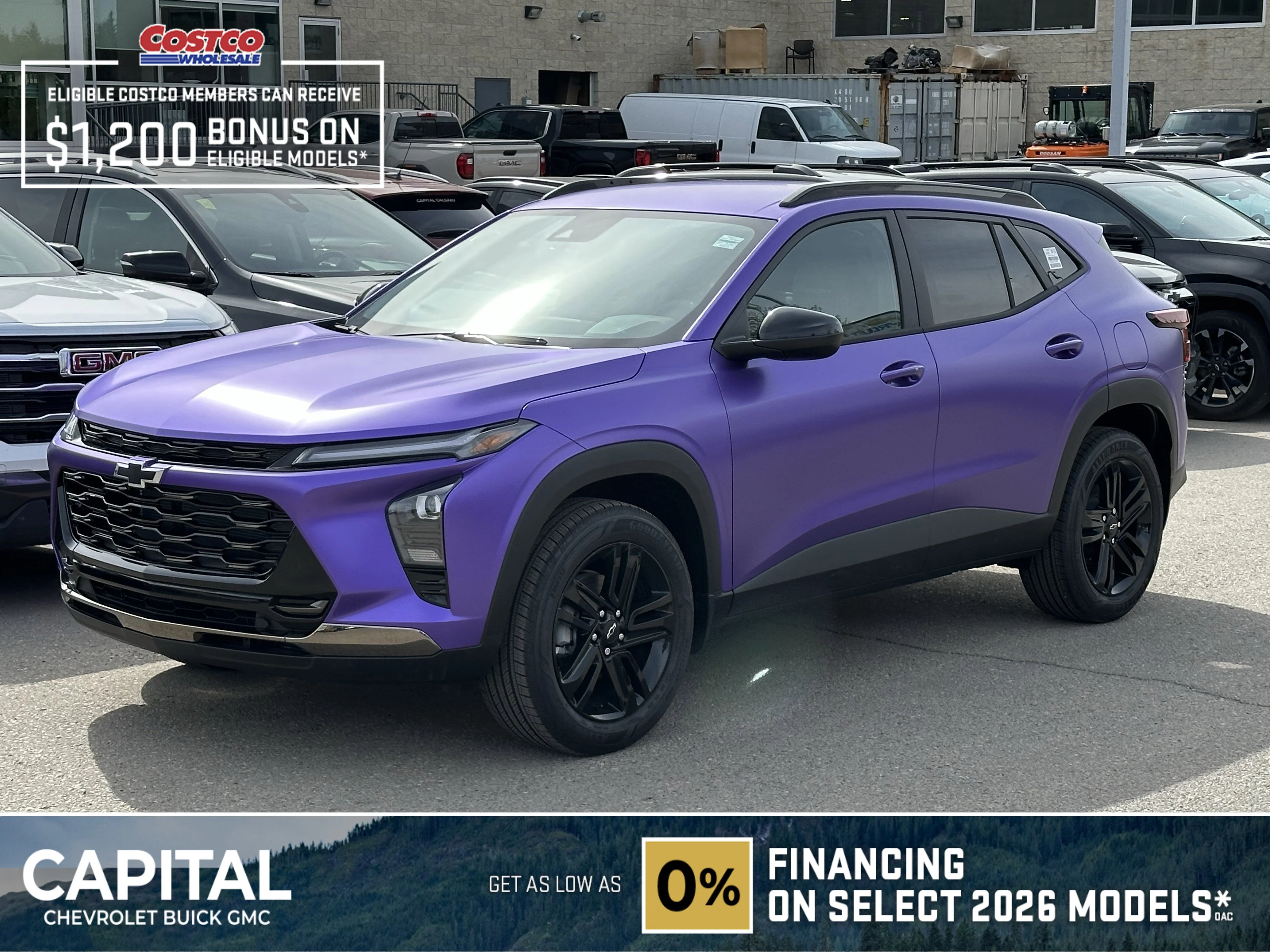 New 2026 Mosaic Black Metallic Chevrolet ACTIV image 1