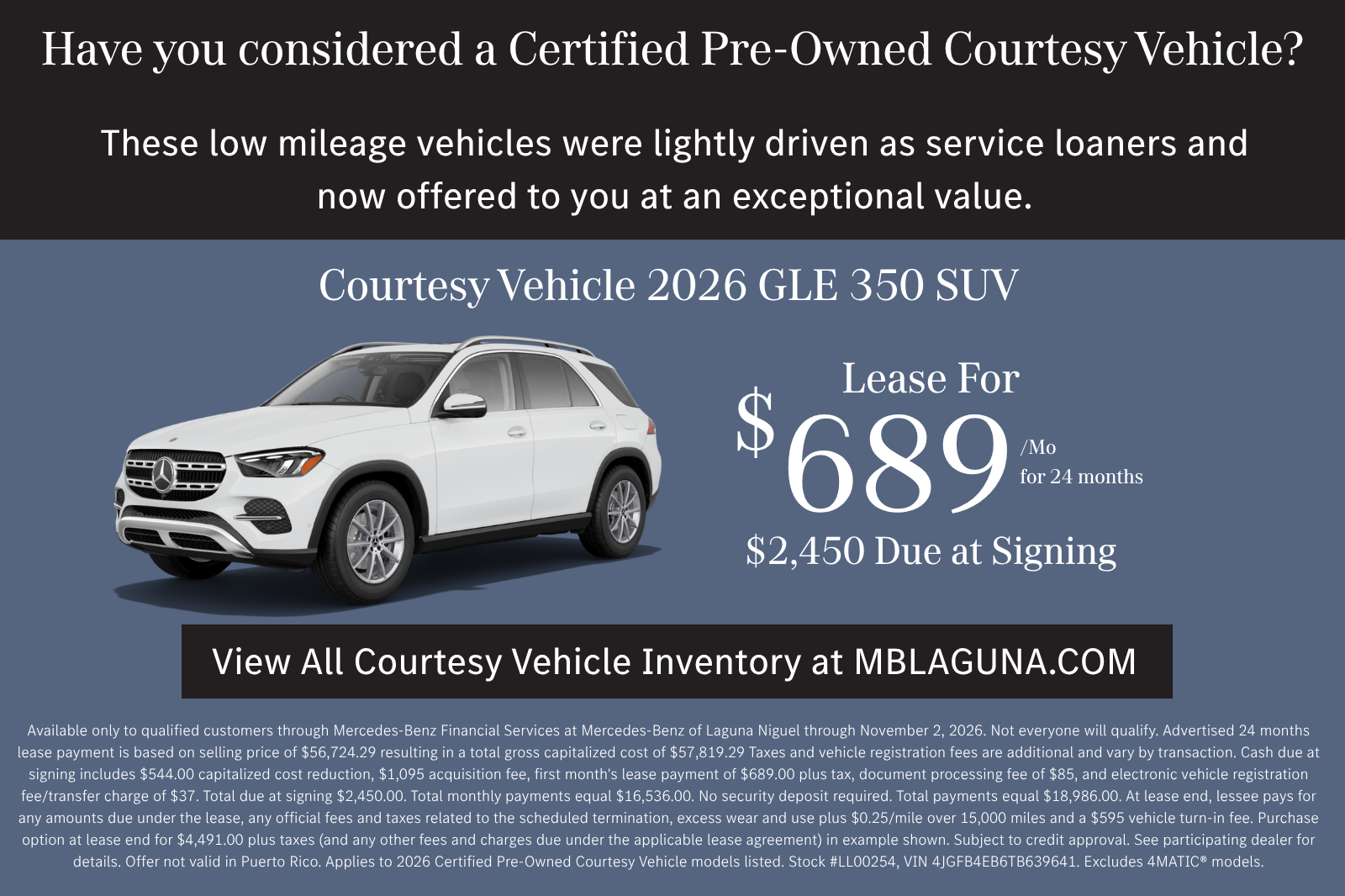 Certified Used 2024 Black Mercedes-Benz GLE 580 image 4
