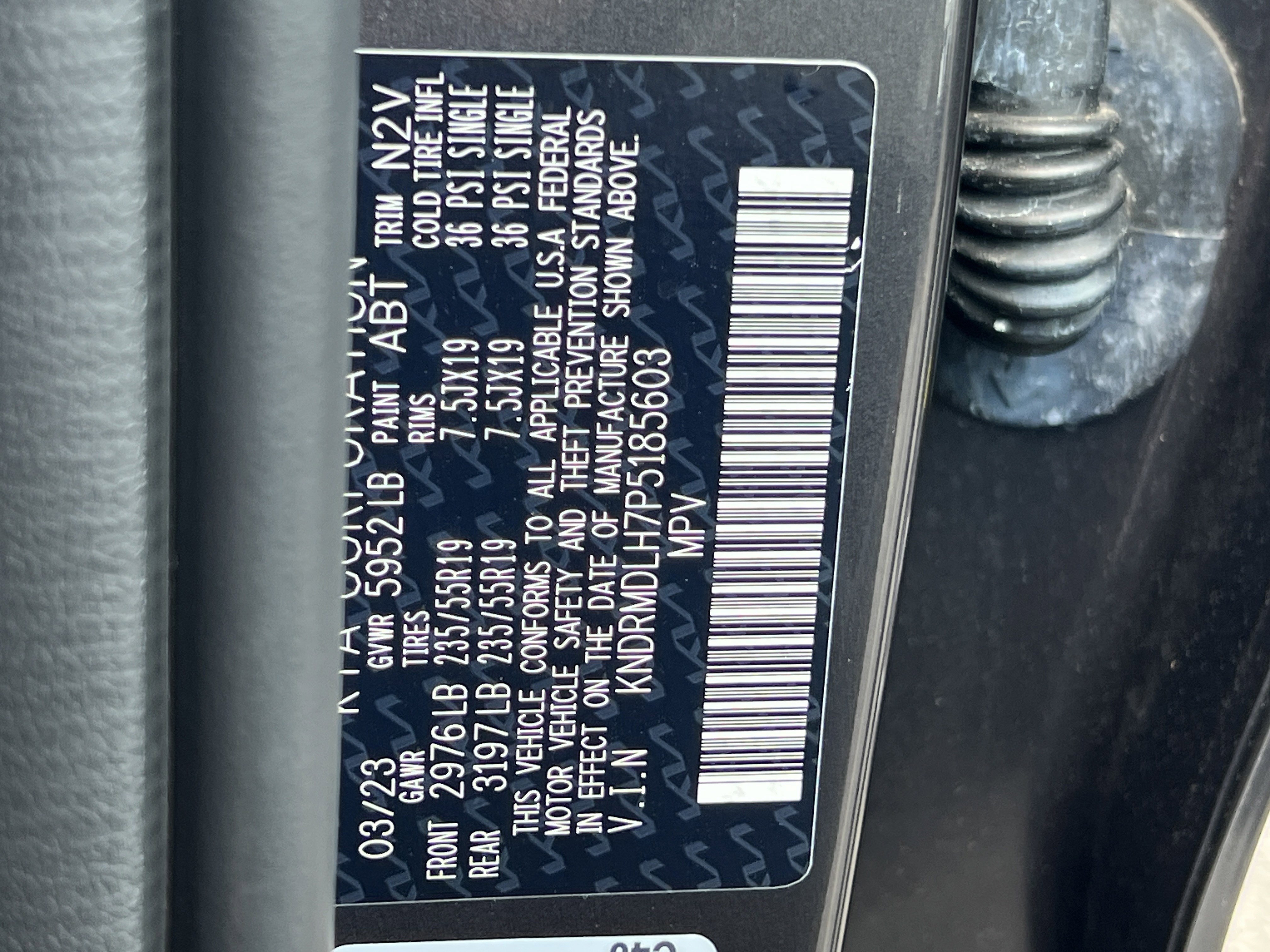 Certified Used 2023 Platinum Graphite Kia SX Prestige image 35