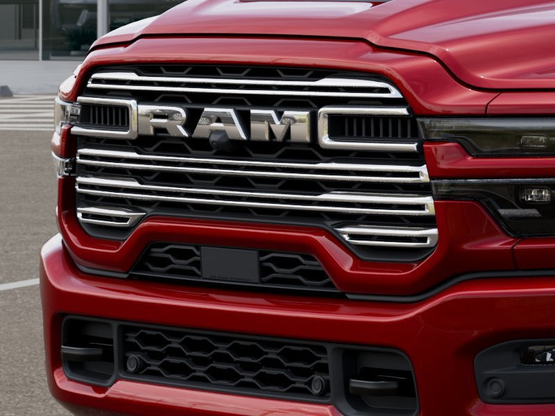 New 2027 Molten Red Pearl-Coat Exterior Paint RAM Laramie image 11