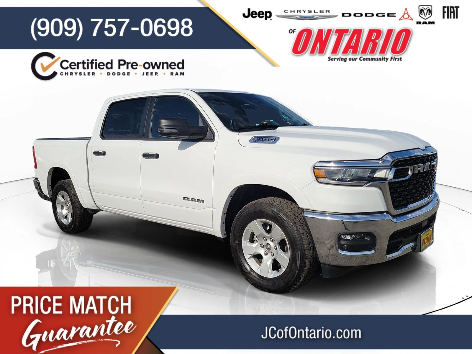 Certified Used 2026 White Ram Big Horn/Lone Star image 1
