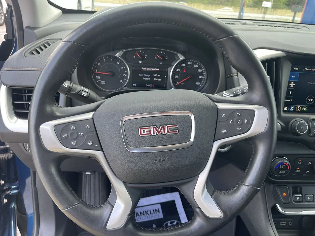Used 2021 Blue GMC SLT image 14