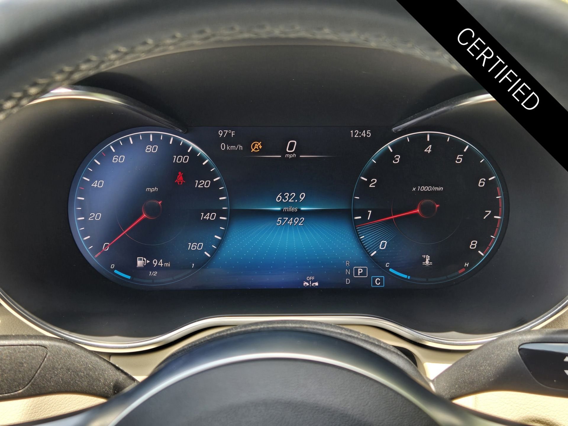 Certified Used 2023 Polar White Mercedes-Benz C 300 image 15