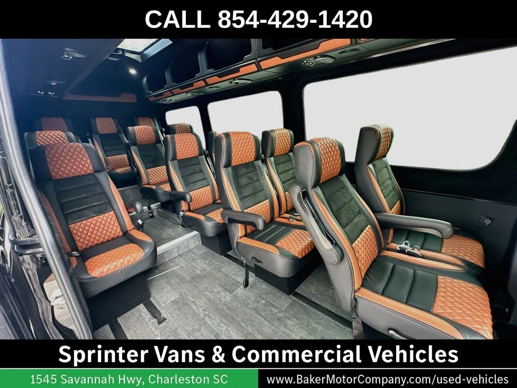 Used 2023 Obsidian Black Metallic Mercedes-Benz LA West Executive Shuttle image 24