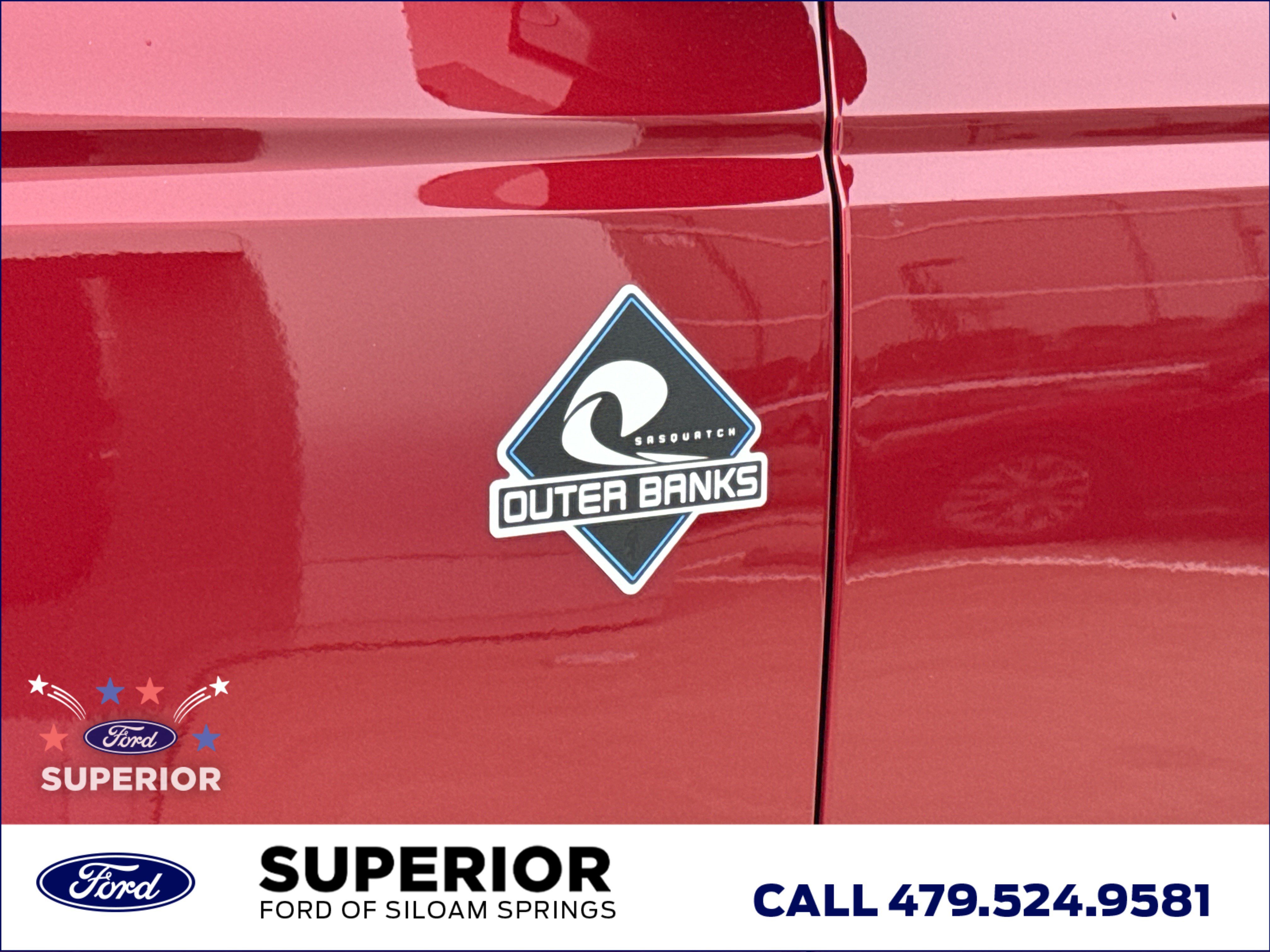 New 2026 Ruby Red Metallic Tinted Clearcoat Ford Outer Banks 4WD image 13