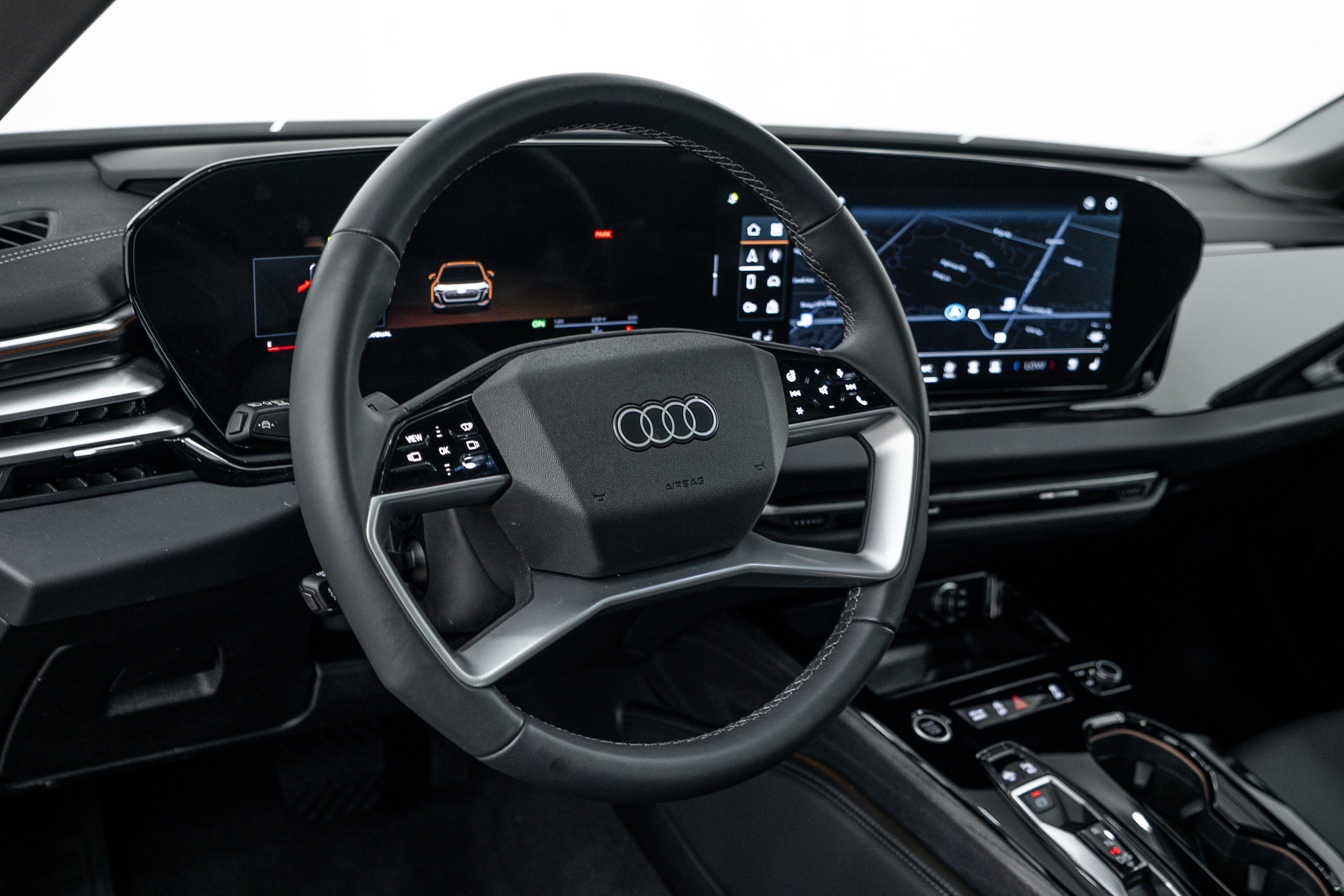 Used 2025 Glacier White Metallic Audi Premium Plus image 9