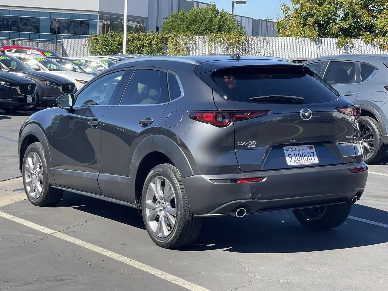 Used 2023 Machine Gray Metallic Mazda 2.5 S Premium Package image 3