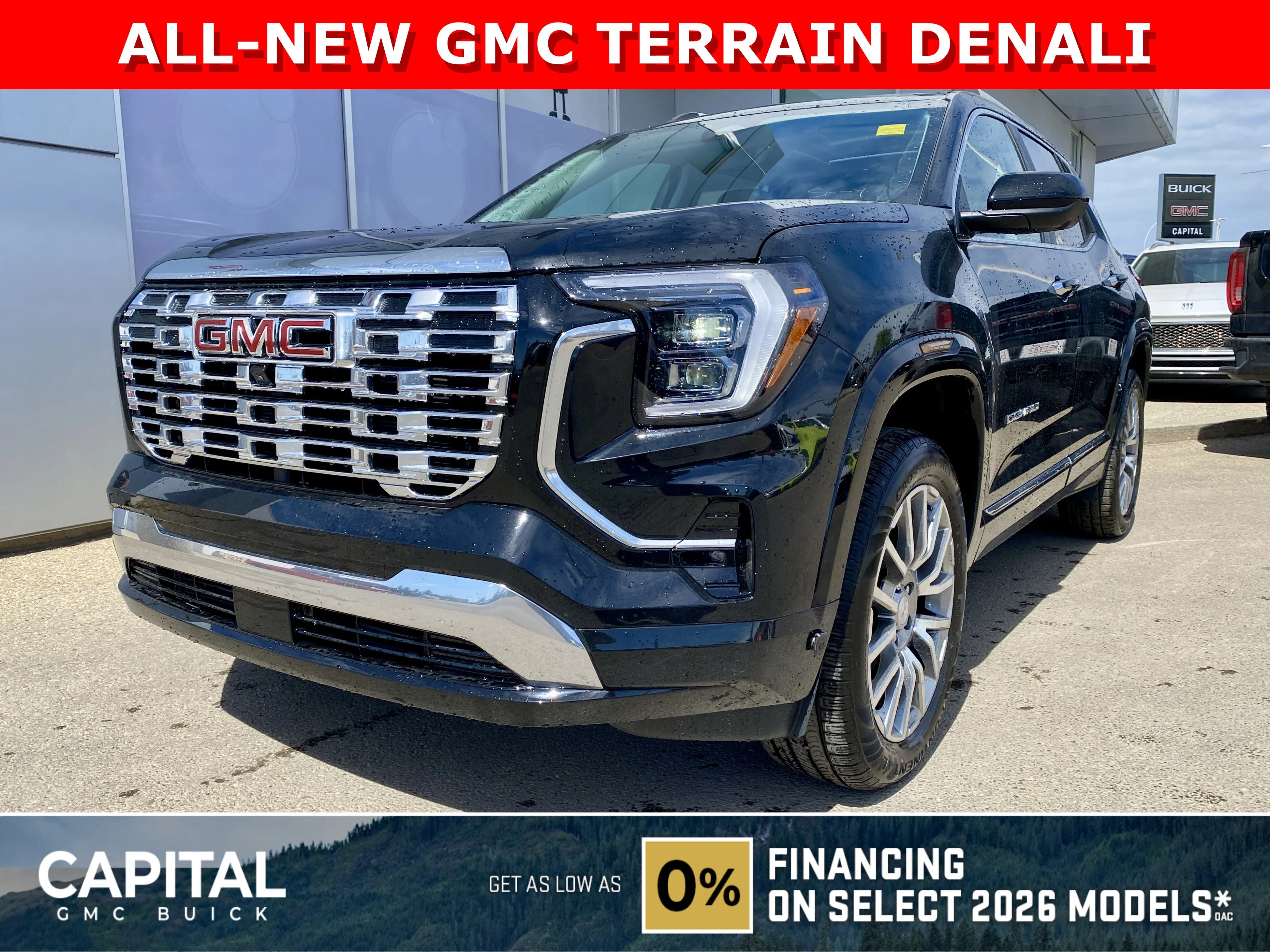 New 2026 EBONY TWILIGHT METALLIC GMC AWD Denali image 1