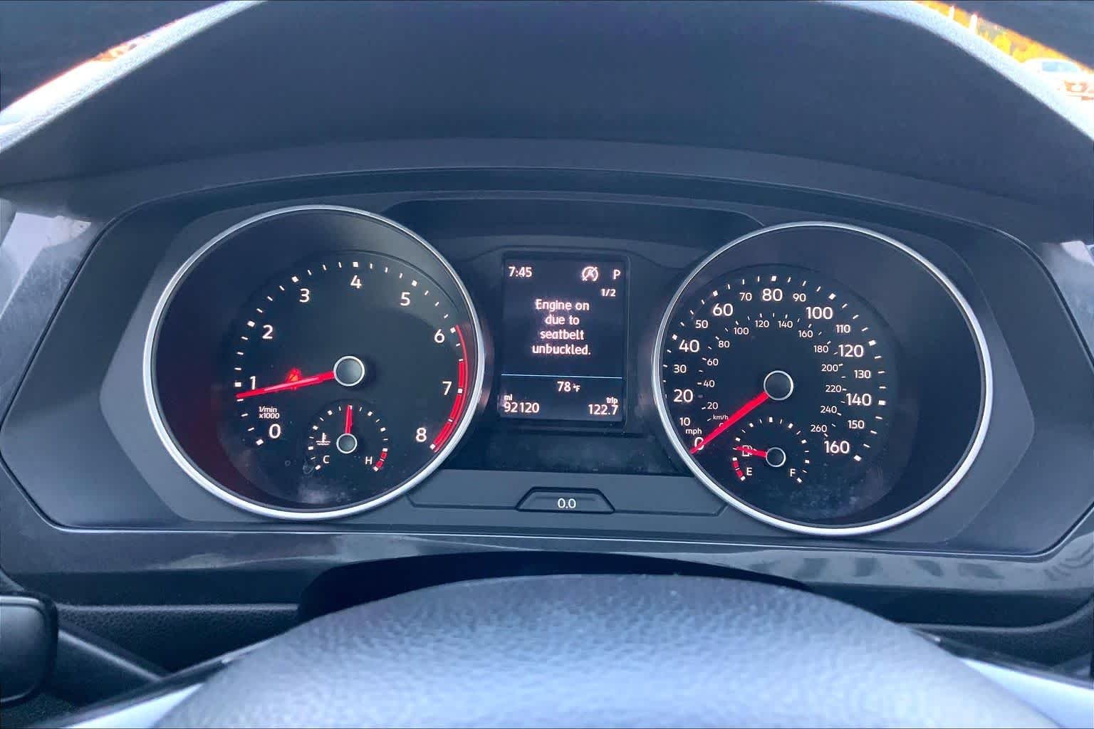 Used 2018 Cardinal Red Metallic Volkswagen SE image 25