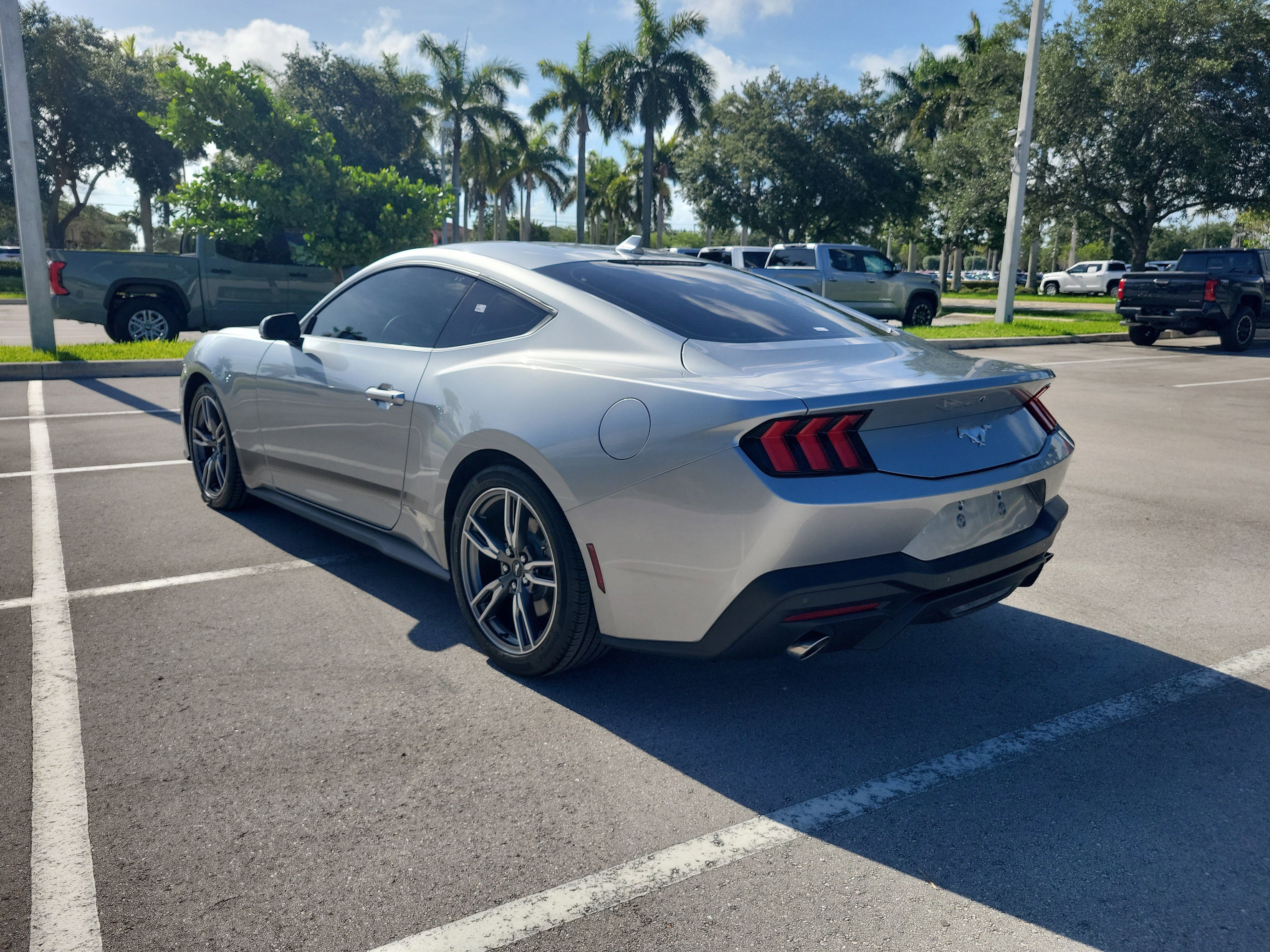 Used 2025 Silver Metallic Ford EcoBoost image 5