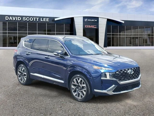 Used 2022 Blue Hyundai Calligraphy image 1